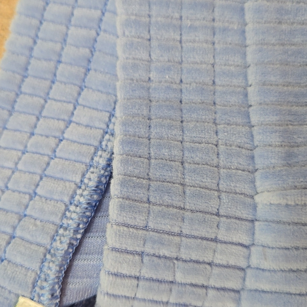 Aerie Light Blue Ribbed & Flared Pants - Picture 4 of 7